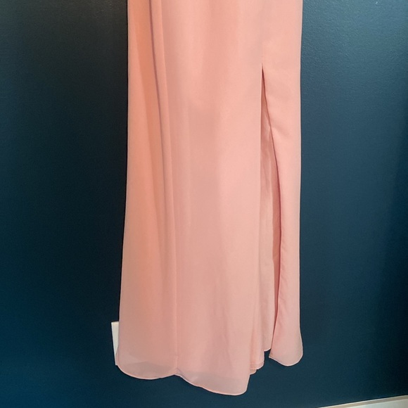 Chiffon trumpet gown - Picture 5 of 12